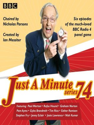cover image of Just a Minute, Series 74